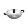Raga Round Base Kadai with SS Lid - 200 MM1